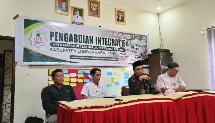 Menenun “GAPUK Sejahtera”: Dosen UIN Mataram Pengabdian Integratif di Desa Lingkar Kampus