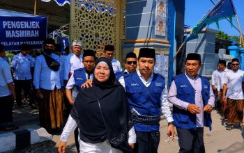 Bawa Semangat “Pengenjek Masmirah”, Taufiq Hidayatullah Resmi Maju di Pilkades Pengenjek