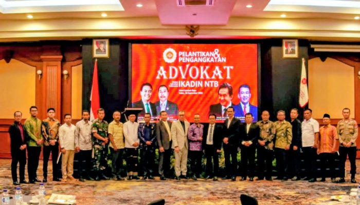 25 Orang Resmi Jadi Pengacara, IKADIN NTB Dorong Penegakan Hukum yang Profesional dan Berkeadilan