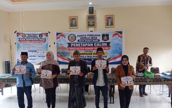 Lima Calon Berebut Kursi Kades Bunut Baok, Deklarasi Damai dan Anti Politik Uang