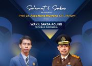 Alumni Unram Prof. Asep Nana Mulyana Dipercaya Jadi Wakil Jaksa Agung RI