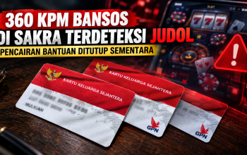 360 KPM Bansos di Kecamatan Sakra Terdeteksi Judol, Pencairan Bantuan Ditutup Sementara