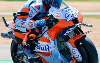 Raul Fernandez Pecahkan Rekor Mandalika, Aprilia Sapu Bersih Tiga Besar Practice MotoGP