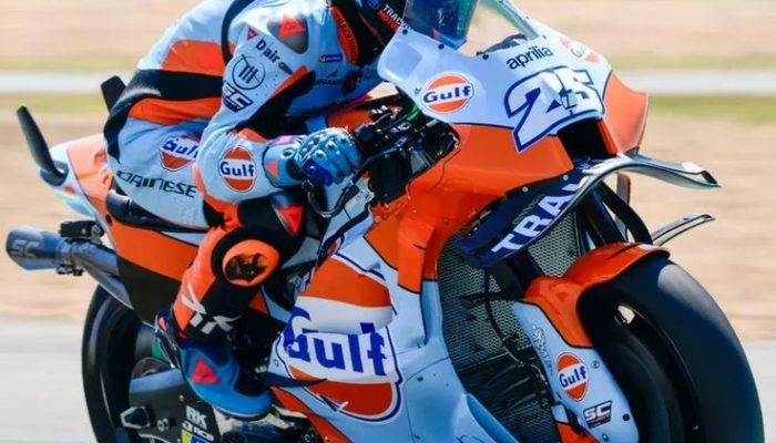 Raul Fernandez Pecahkan Rekor Mandalika, Aprilia Sapu Bersih Tiga Besar Practice MotoGP