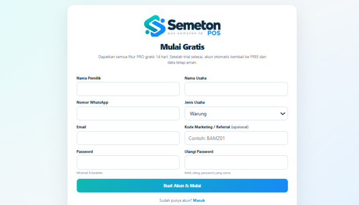 Semeton POS Hadir sebagai Solusi Digital untuk Membantu UMKM Mengelola Bisnis Lebih Mudah, Cepat, dan Profesional