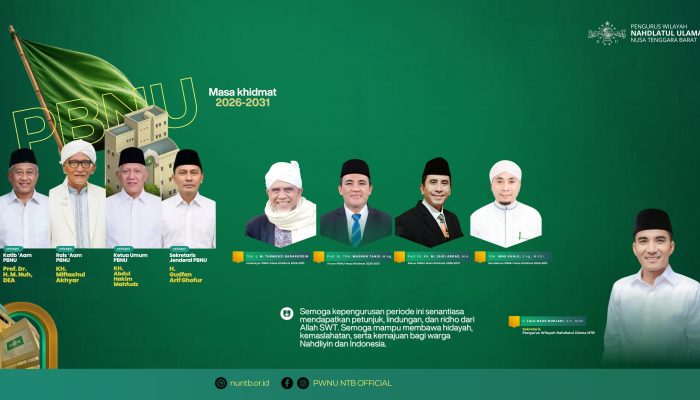 PWNU NTB Bersyukur, Empat Kader NU NTB Masuk Struktur PBNU 2026–2031