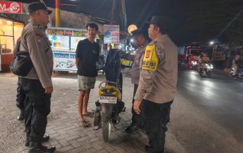 Cipkon Jelang MotoGP, Polsek Gunungsari Tertibkan Knalpot Brong hingga Warung Tuak