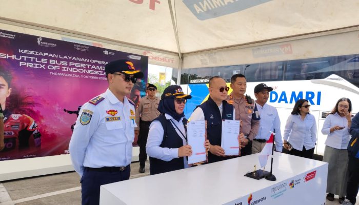 MotoGP Mandalika 2026, 156 Bus Shuttle Siap Antar-Jemput Penonton hingga Malam
