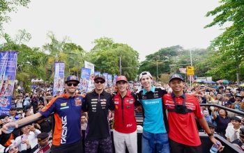 Marc Márquez Cs Bikin Mataram Bergemuruh, Ribuan Warga Tumpah Ruah