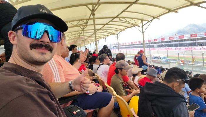 Jauh-Jauh dari Italia Demi MotoGP, Rick Jatuh Hati pada Mandalika: Sirkuit Indah, Masyarakat Ramah, dan Makanan Enak