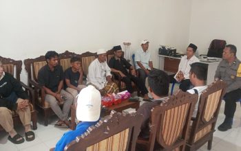 Kecelakaan Motor Vs Truk di Gunungsari Berakhir Damai di Tangan Bhabinkamtibmas