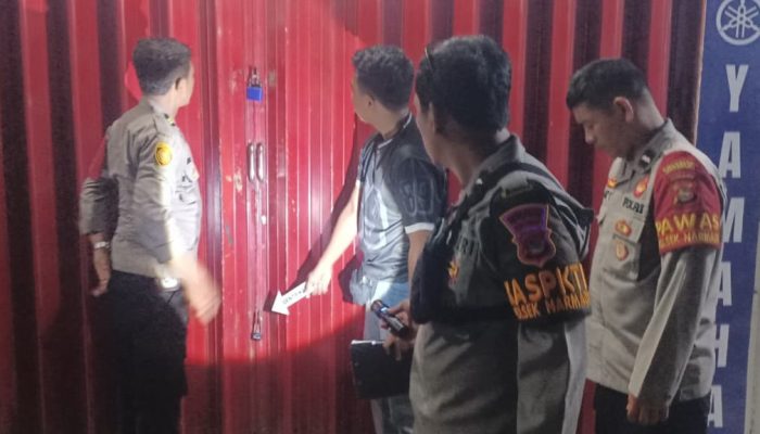 Terima Info Percobaan Pencurian, Polisi Gercep Cek TKP