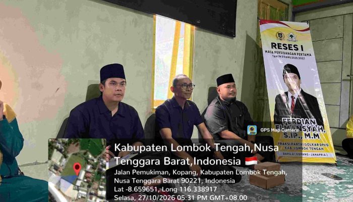 Reses di Desa Semparu, Ferdian Elmansyah Serap Aspirasi Warga soal Jalan hingga Fasilitas Posyandu