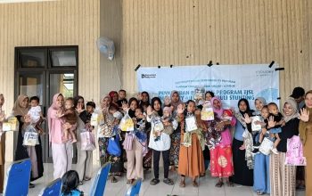 BIZAM Salurkan Bantuan Gizi untuk 428 Balita dan Ibu Hamil di Lombok Tengah