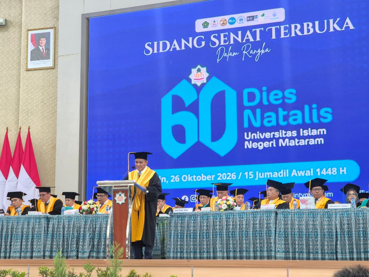 Dies Natalis ke-60 UIN Mataram menjadi momentum memperkuat kualitas akademik, internasionalisasi, dan daya saing perguruan tinggi di tingkat global.