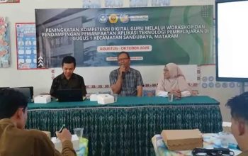 Unram Tingkatkan Kompetensi Digital Guru SD di Sandubaya melalui Workshop Teknologi Pembelajaran